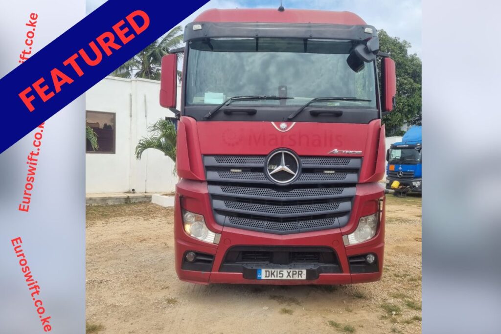 2015 Mercedes-Benz Actros 2545 DK15 XPR front view with registration plate