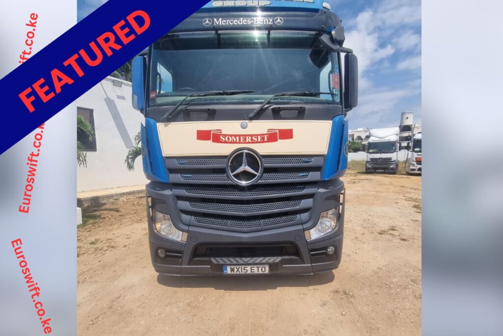 2016 Mercedes-Benz Actros 2545 WX15 ETO front view with registration plate